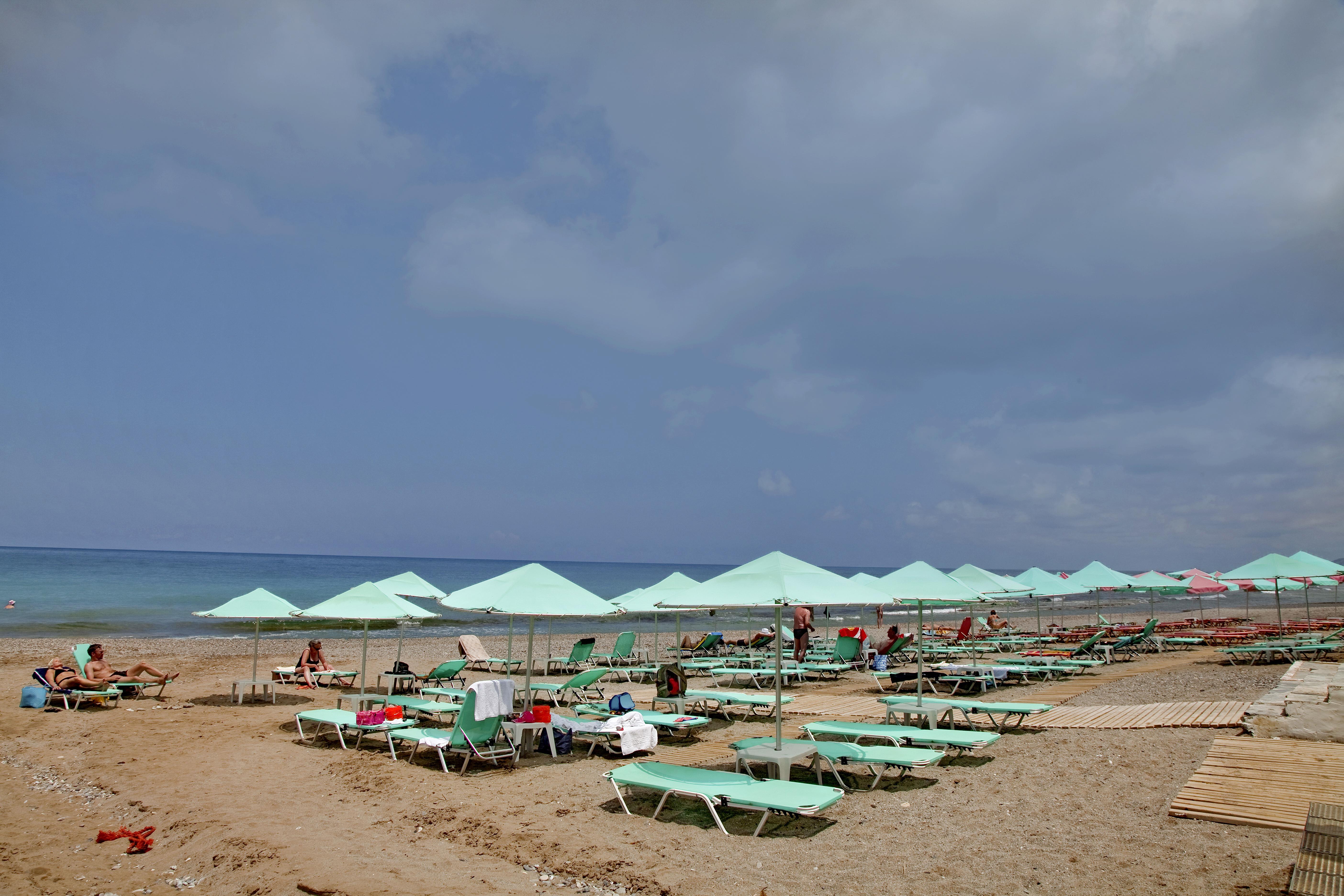 Jo An Beach Hotel Adelianos Kampos Ngoại thất bức ảnh